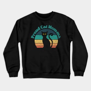 Proud Cat Momma Crewneck Sweatshirt